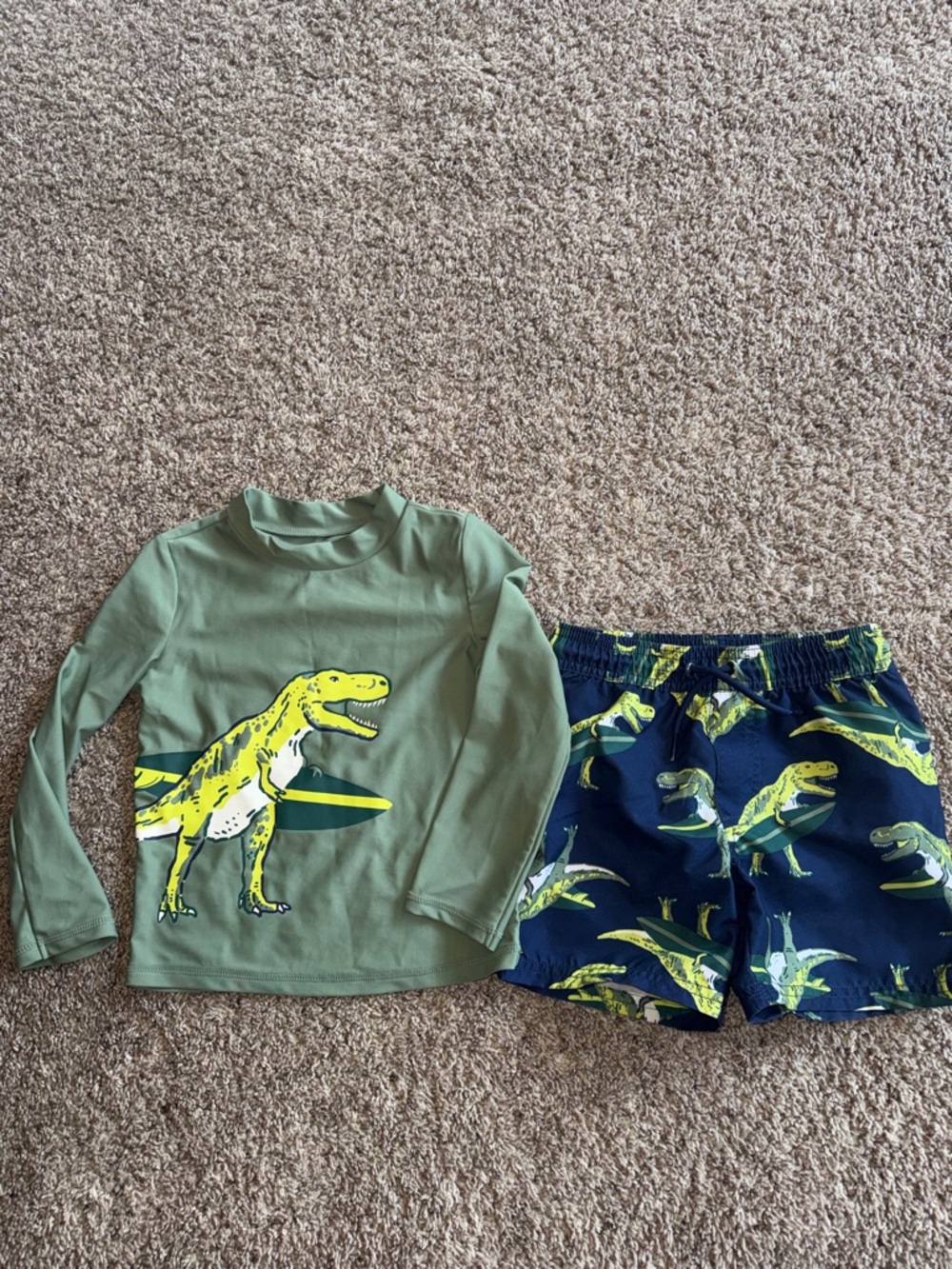 Carter’s just one you Dino swim set size 4T